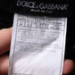 Dolce & Gabbana Dark Blue Tapered Formal Dress Pants