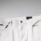 Dolce & Gabbana White Cotton Skinny Denim Jeans