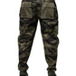 Dolce & Gabbana Green Cotton Jogger Cargo Pants