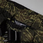 Dolce & Gabbana Green Cotton Jogger Cargo Pants