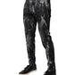 Dolce & Gabbana Multicolor Cotton Tie Dye Skinny Denim Jeans