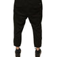Dolce & Gabbana Black Wool Jogger Jogging Pants
