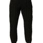 Dolce & Gabbana Black Wool Knitted Skinny Pants