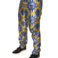 Dolce & Gabbana Multicolor MajolicaSilk Skinny Pants