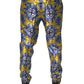 Dolce & Gabbana Multicolor MajolicaSilk Skinny Pants