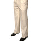 Dolce & Gabbana Off White Straight Dress Pants