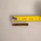 Dolce & Gabbana Gold Tone Brass Logo Branded Tie Clip Bar