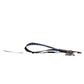 Dolce & Gabbana Blue Logo Polyester Silver Brass Holder Keychain Keyring