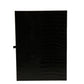 Dolce & Gabbana Elegant Black Leather Logo Plaque Holder Catalogue Case