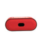 Dolce & Gabbana Red PVC Embossed Logo Plaque Holder Airpods Case