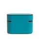 Dolce & Gabbana Green Leather Metal Logo Plaque Holder Airpods Case