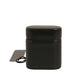 Dolce & Gabbana Black PVC Logo Print Flip Holder Airpods Case
