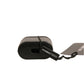 Dolce & Gabbana Black PVC Logo Print Flip Holder Airpods Case