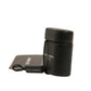 Dolce & Gabbana Black PVC Logo Print Flip Holder Airpods Case