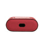 Dolce & Gabbana Red PVC Embossed Logo Plaque Holder Airpods Case