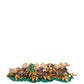 Dolce & Gabbana Gold Brass Crystals Hair Stick Comb