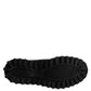 Dolce & Gabbana Black DG Logo Horse Sock Ankle Boots Shoes