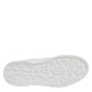 Dolce & Gabbana White Leather Low Top Lace Up Sneakers Shoes