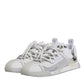 Dolce & Gabbana Multicolor Nylon NS1 Low Top Sneakers Shoes