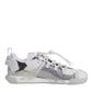 Dolce & Gabbana Multicolor Nylon NS1 Low Top Sneakers Shoes
