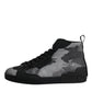 Dolce & Gabbana Multicolor Camouflage High Top Sneakers Shoes