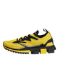 Dolce & Gabbana Yellow SORRENTO Sport Stretch Sneakers Shoes