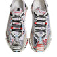Dolce & Gabbana Multicolor Suede Fabric NS1 Sneakers Shoes