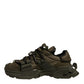 Dolce & Gabbana Military Green Space Low Top Sneakers Shoes