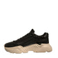 Dolce & Gabbana Black White Daymaster Low Top Sneakers Shoes