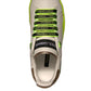 Dolce & Gabbana White Yellow Portofino Leather Sneakers Shoes