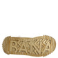 Dolce & Gabbana Gold Stretch Lace Up NS1 Sneakers Shoes