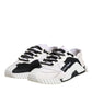 Dolce & Gabbana White Black NS1 Low Top Sneakers Shoes