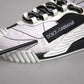 Dolce & Gabbana White Black NS1 Low Top Sneakers Shoes