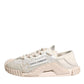 Dolce & Gabbana White Lace NS1 Low Top Sneaker Sports Shoes