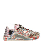 Dolce & Gabbana Multicolor Suede Fabric NS1 Sneakers Shoes