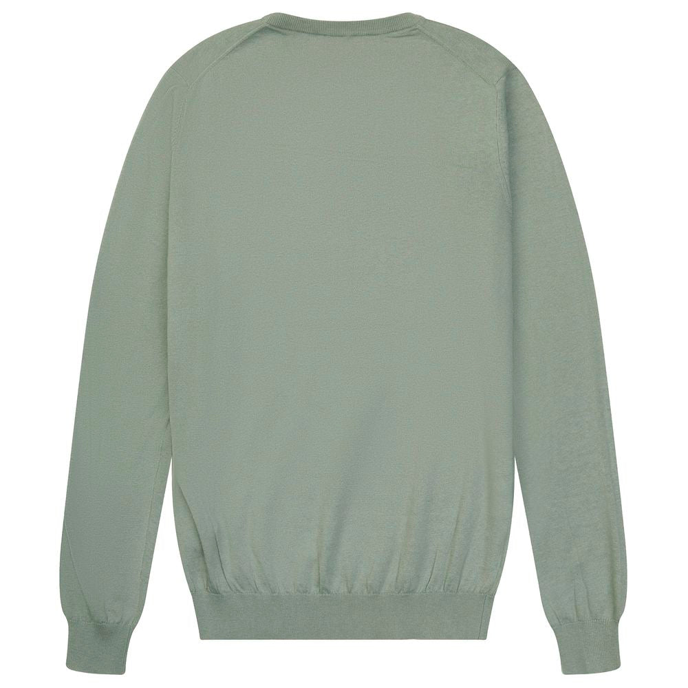 AT.P.CO Green Cotton Sweater