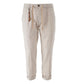 Yes Zee Beige Cotton Men Pants