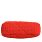 Chanel Red Tweed 2WAY Hand Chain Medium Shoulder Bag Purse
