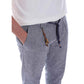 Yes Zee Light Blue Cotton Men Trouser