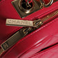 Chanel Pink Seal Matelasse Chain CC Lamb Skin Leather Bag