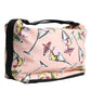 Chanel Pink Cruise Collection Parfait Canvas Printed Bag Purse