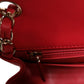 Chanel Pink Matelasse Chain Shoulder Lambskin Purse Mini