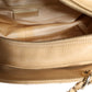 Chanel Beige Caviar De Coco Chain Leather Purse Bag