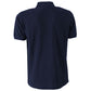 Yes Zee Blue Cotton Men Polo Shirt