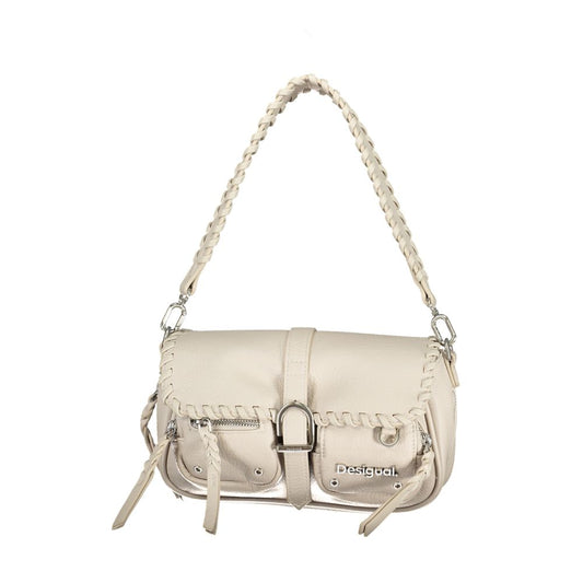 Desigual White Polyethylene Handbag