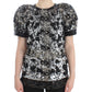 Dolce & Gabbana Crystal Embellished Knight Inspired Top