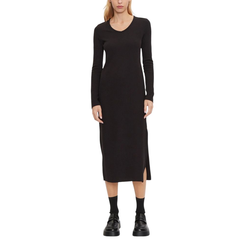 Calvin Klein Jeans Black Cotton Dress