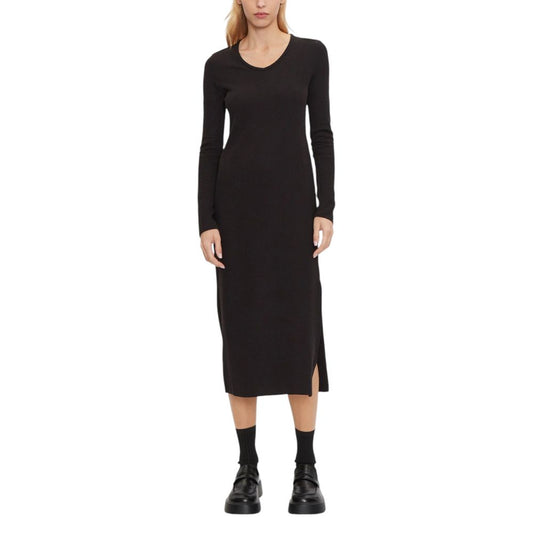 Calvin Klein Jeans Black Cotton Dress