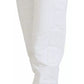 Dolce & Gabbana White Cotton Women Sweatpants Trouser Pants
