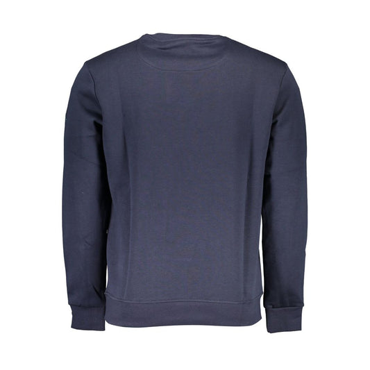 North Sails Blue Cotton Men Sweater